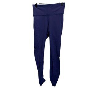 Lululemon Womens Size 4 High Waist Full Length Leggings Blue